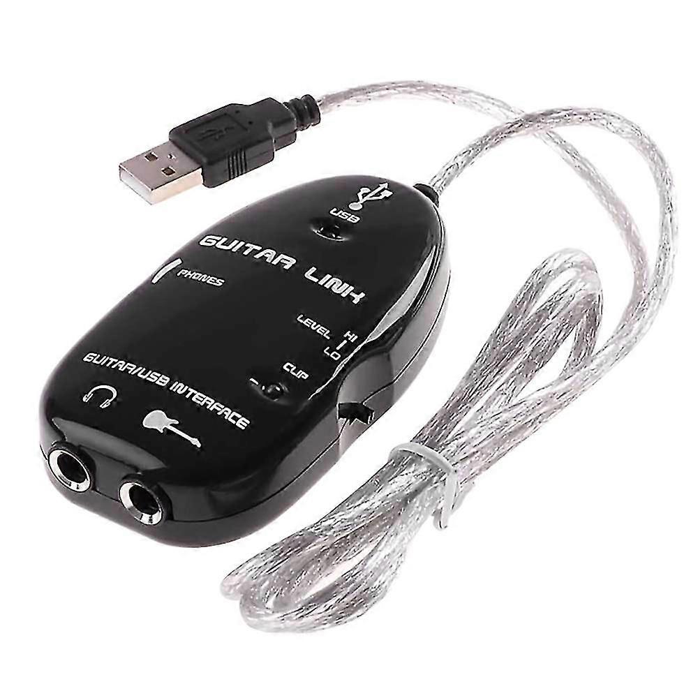 gitarowy USB gitarowy do interfejsu USB Link Audio do adaptera do nagrywania na PC Odtwarzacze Guitarra