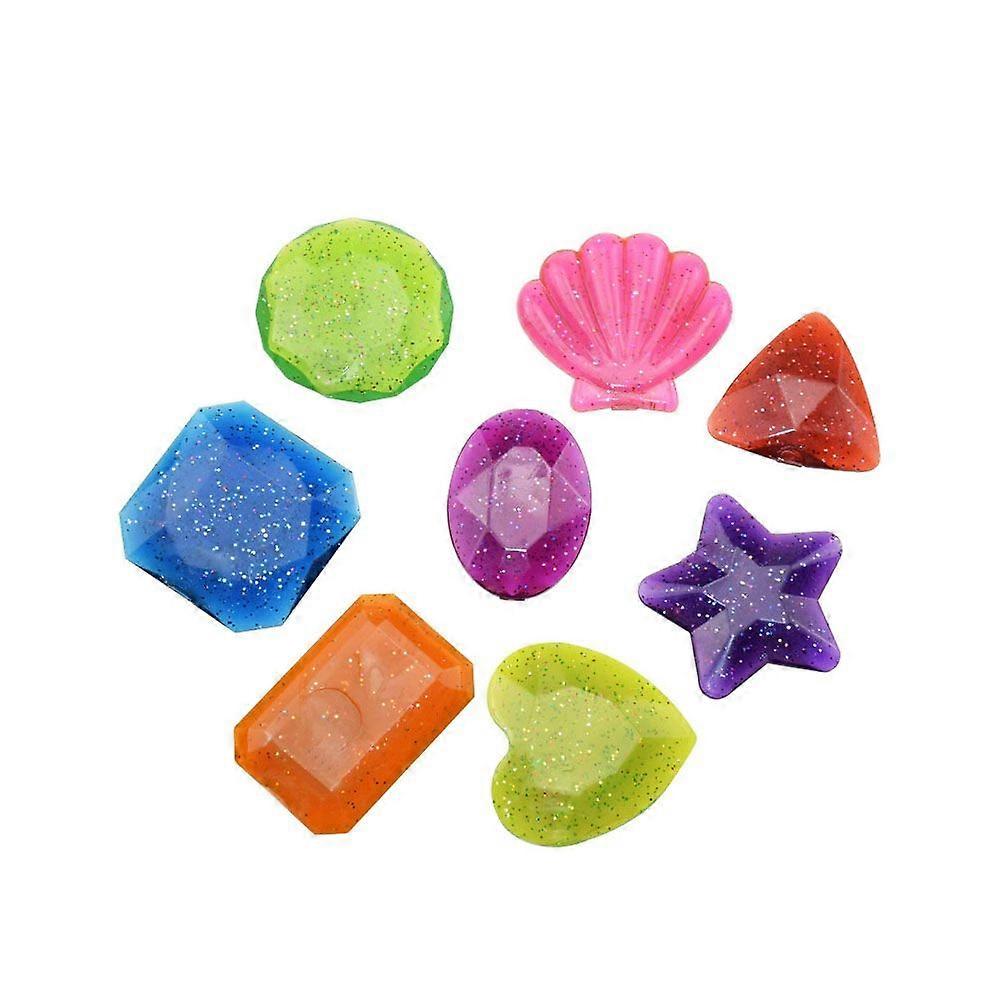 Swimming pool diving toys (8 diving seabed gems)