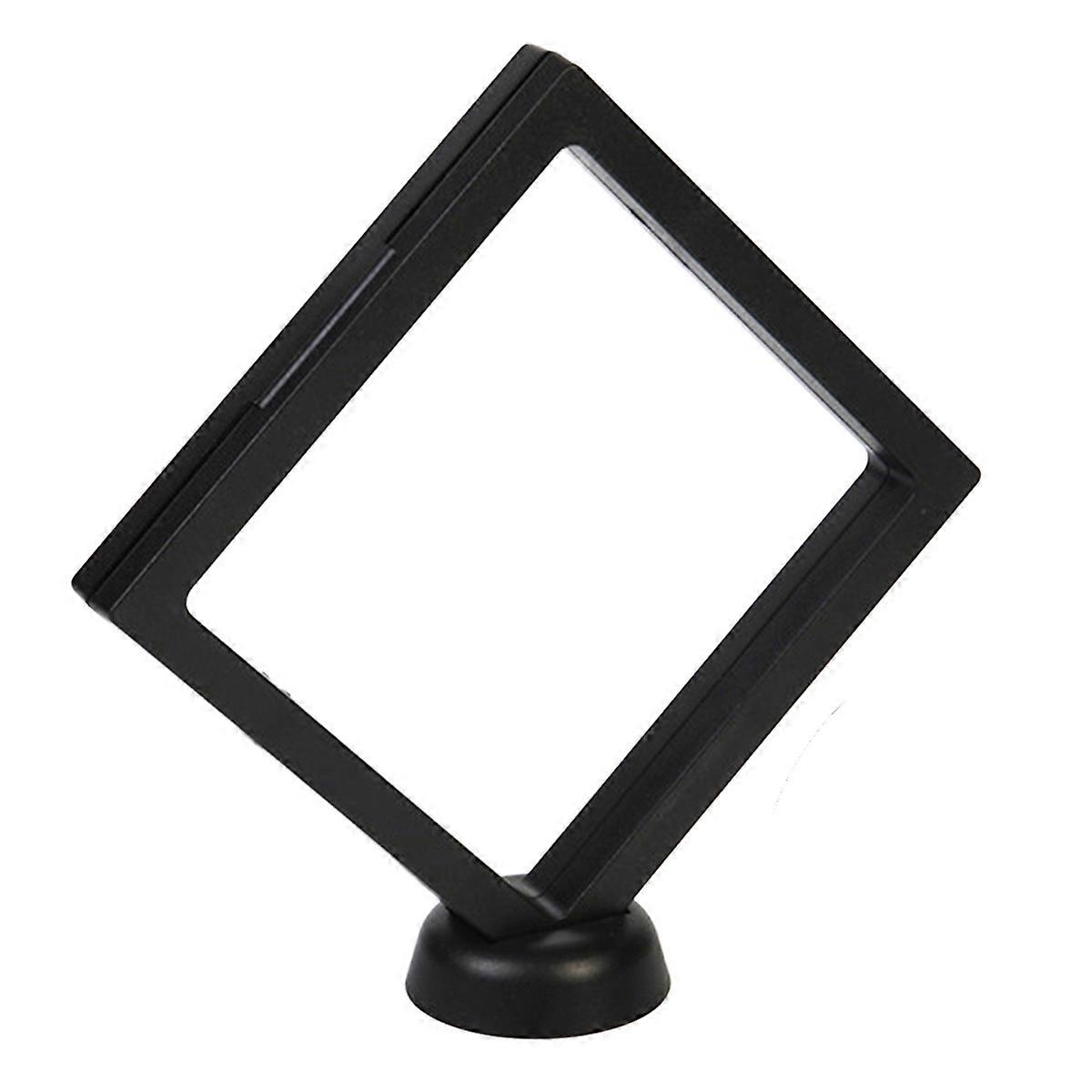 1 piece 3D floating display box, reusable