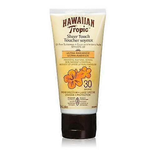 夏威夷热带透明触感防晒乳液 SPF 30,90 毫升(10 瓶装)