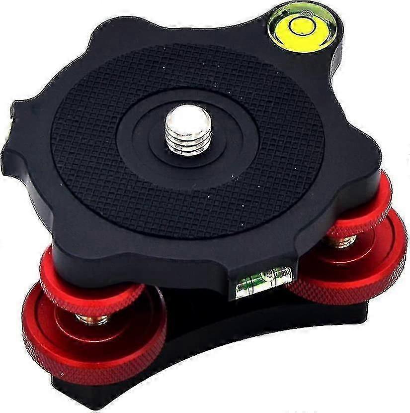 Lp-64 Capacity Adjustment Tripod Leveling Base Ball Head Plate 3/8 Inch