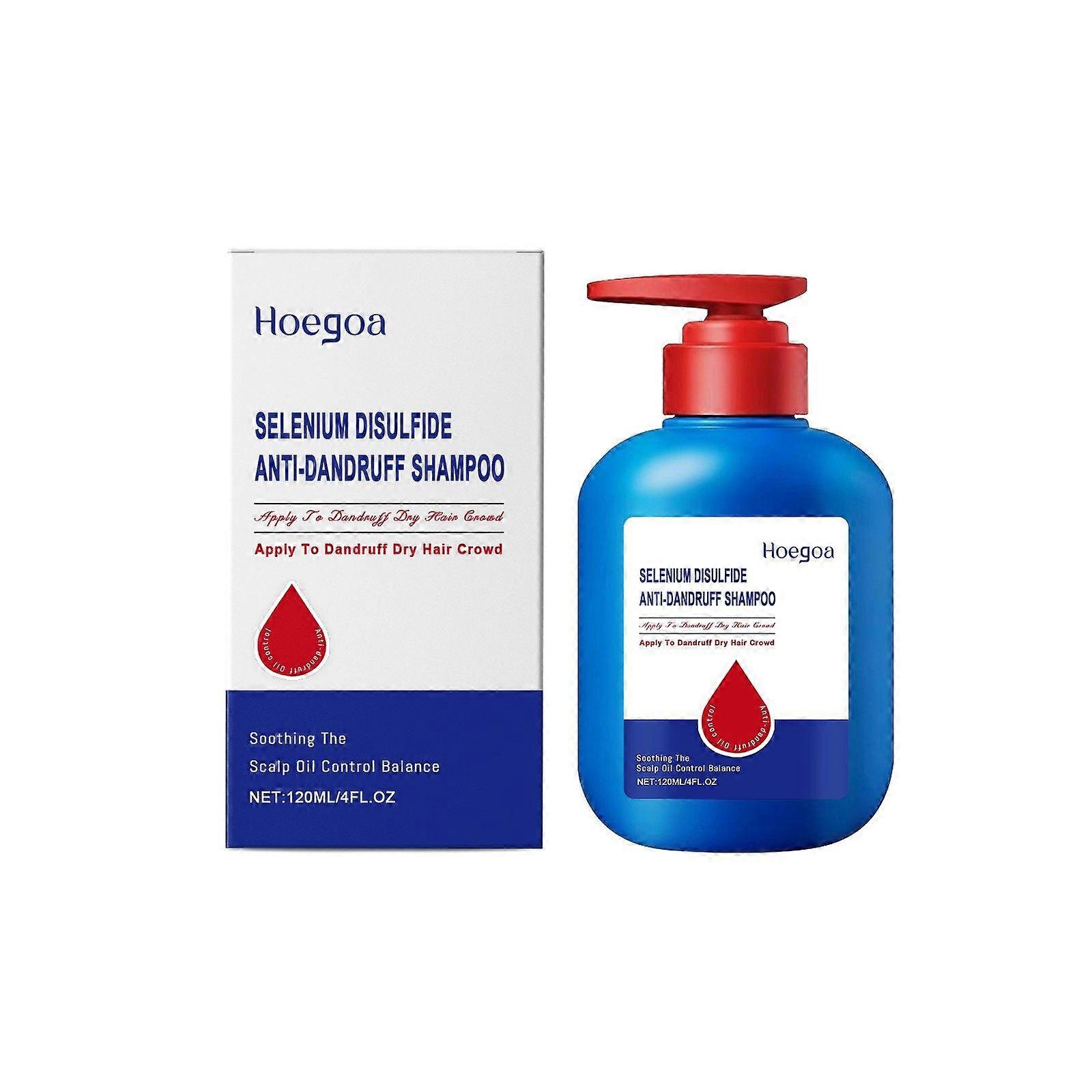 Selenium Disulfide Anti Dandruff Shampoo Helps Control Oil and Reduce Dandruff, Selenium Disulfide Shampoo for Dandruff, Dry & Oily Hair, Soothing the