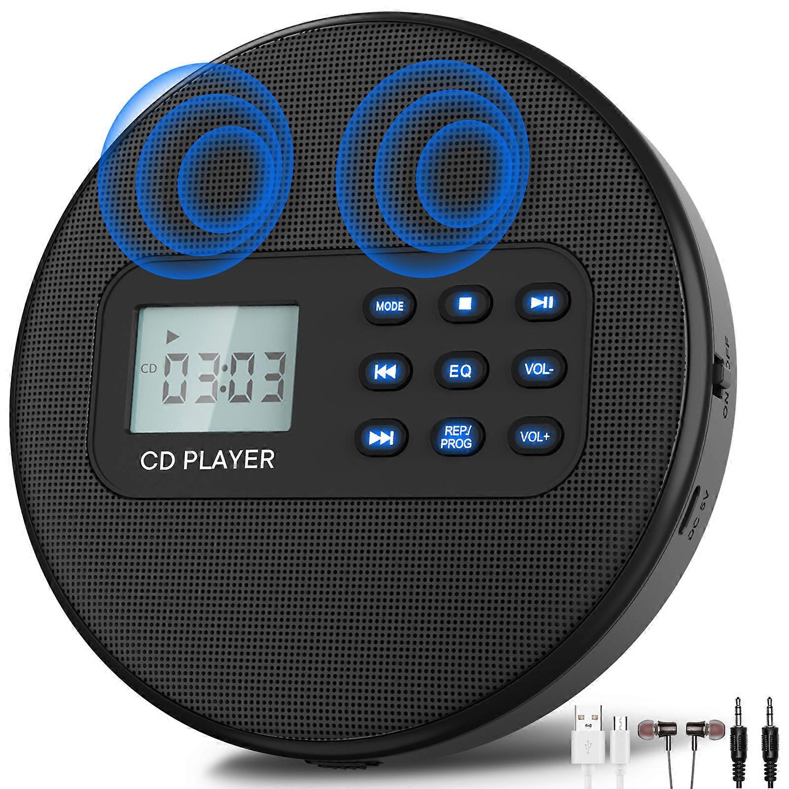 Portable cd player MP3 music disc album cd player