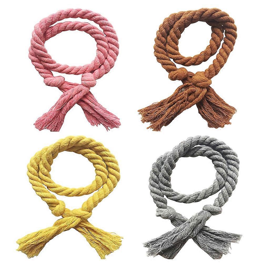 Curtain Holders, Country Bohemian Theme, Set of 4