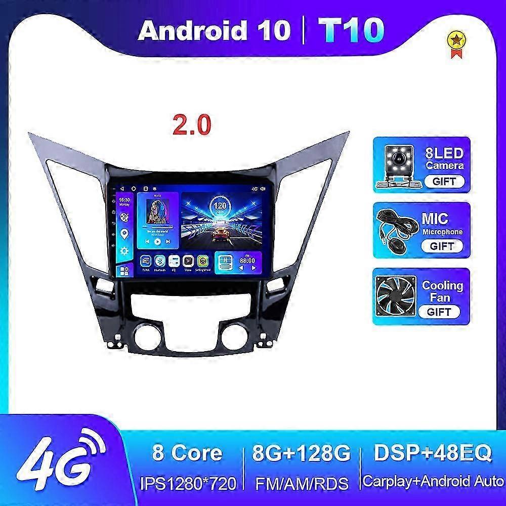 Car Radio For Hyundai Sonata 8 2010-2015 4G WIFI Multimedia Video Player GPS Navigation Auto Stereo No 2din 2 din DVD