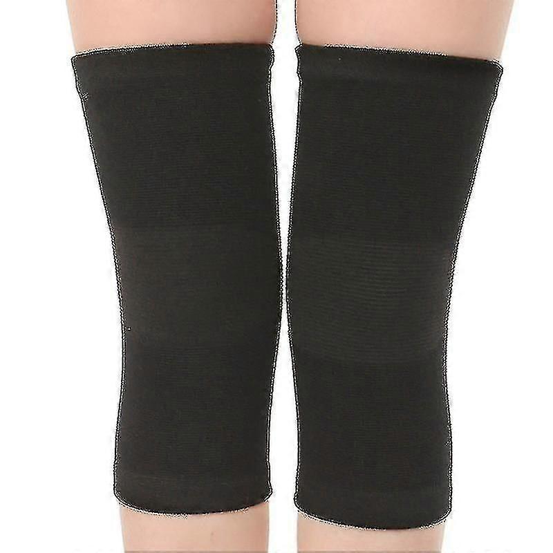 (one Pair) Bamboo Fabric Knee Sleeves For Knee Support, Circulation Improvement Pain Relief,sport Compression For Running, Pain Management, Ar