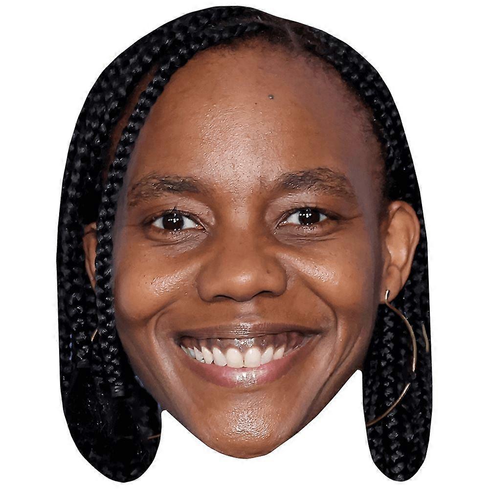 Mishka Brown (Smile) Celebrity Mask, Flat Card Face