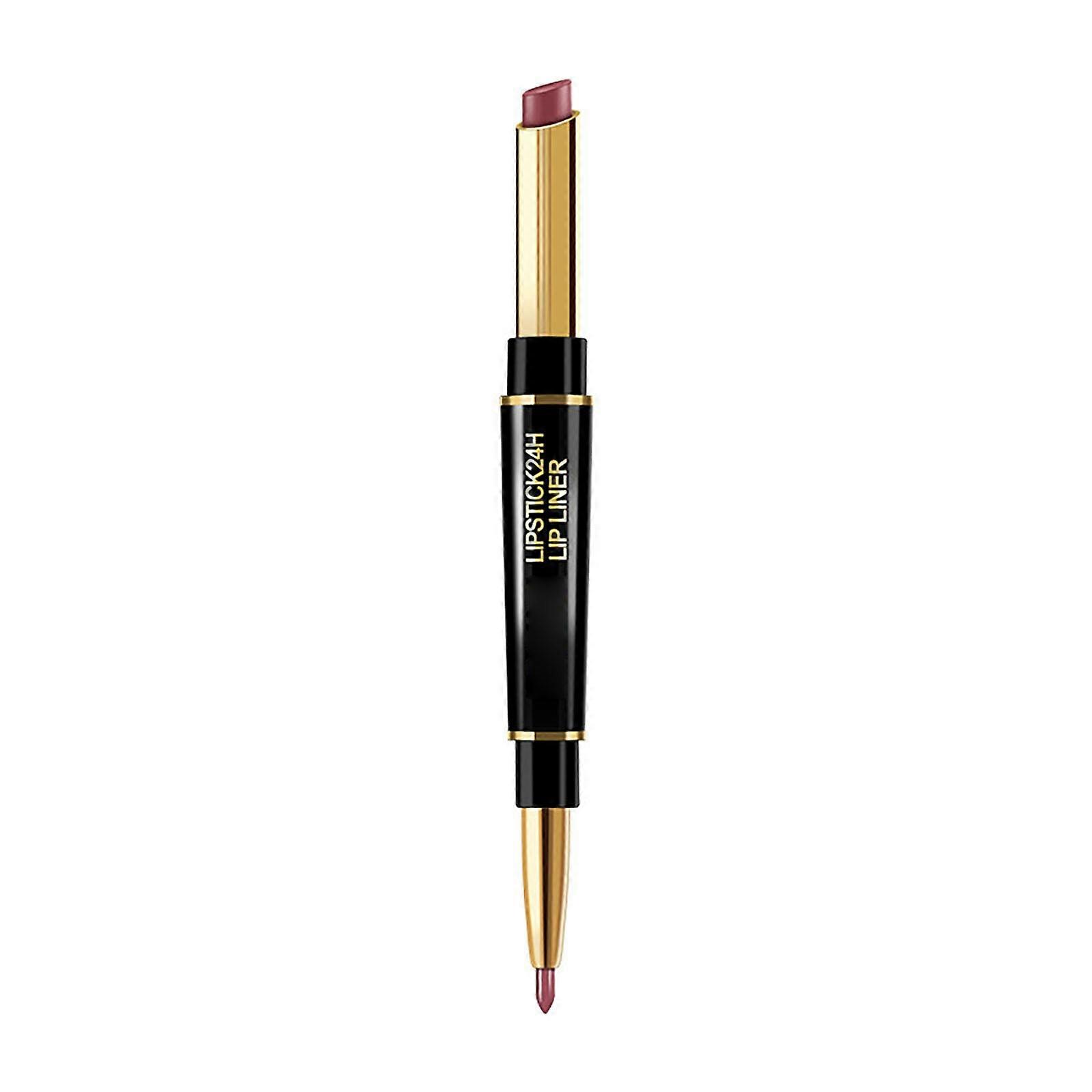 -in-1 Lippenstift Lipliner Lipliner Fleck Lipliner und Lippenstift Combo Set Lipliner Bleistift Bleistift 1 Lippenstift und 24h Lipliner Set