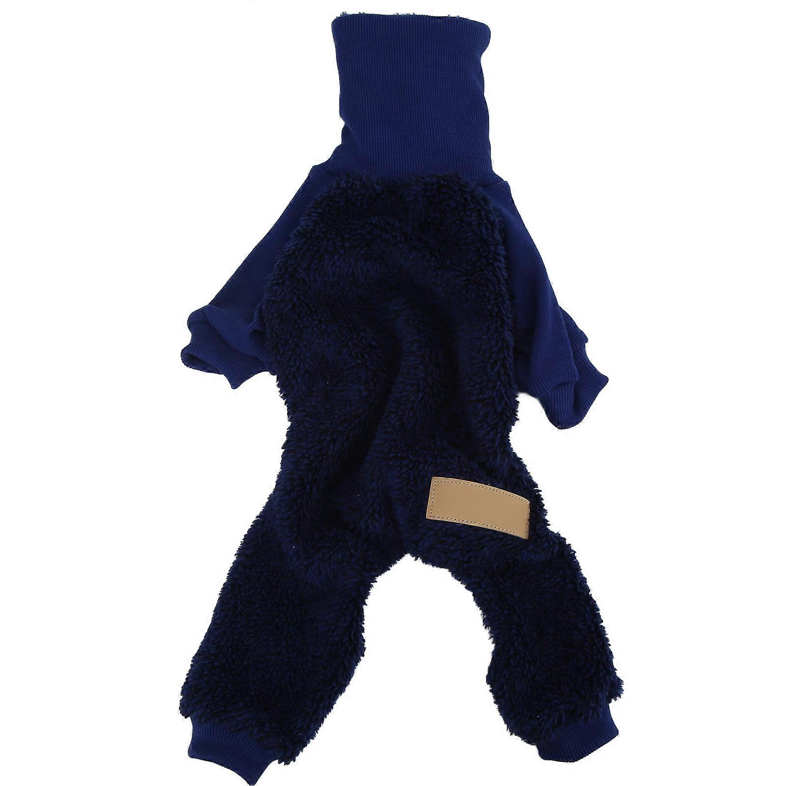 Dog Winter Sweater Thickening Turtleneck Plush Fabric Warm Clothing for Small Medium Large Dogs