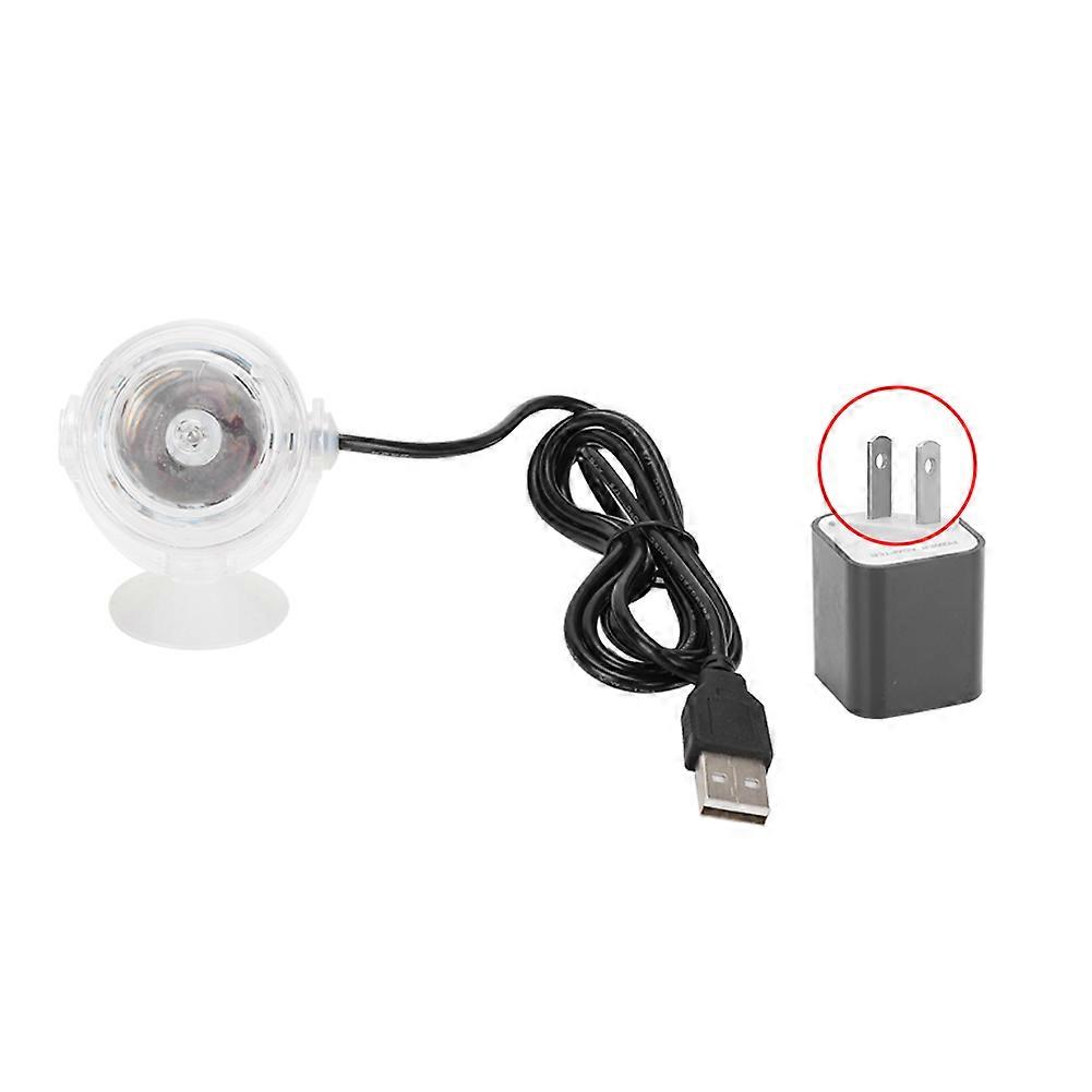 Plastic Submersible LED Fish Tank Gradient Night Spot Light for Freshwater Seawater
