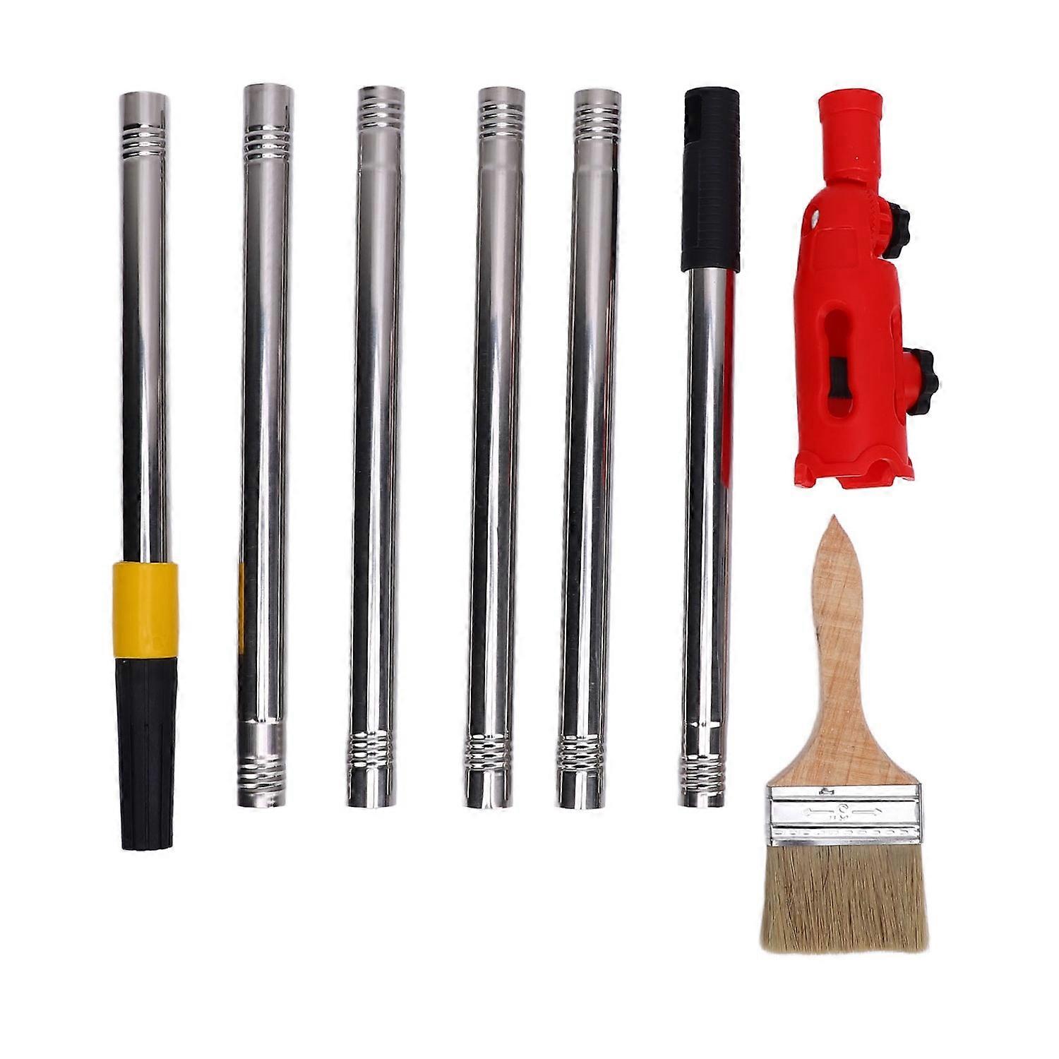 Multi Angle Paint Brush Extender 180 Degree Rotation Roller Scraper Extender with 1.7m Extension Pol