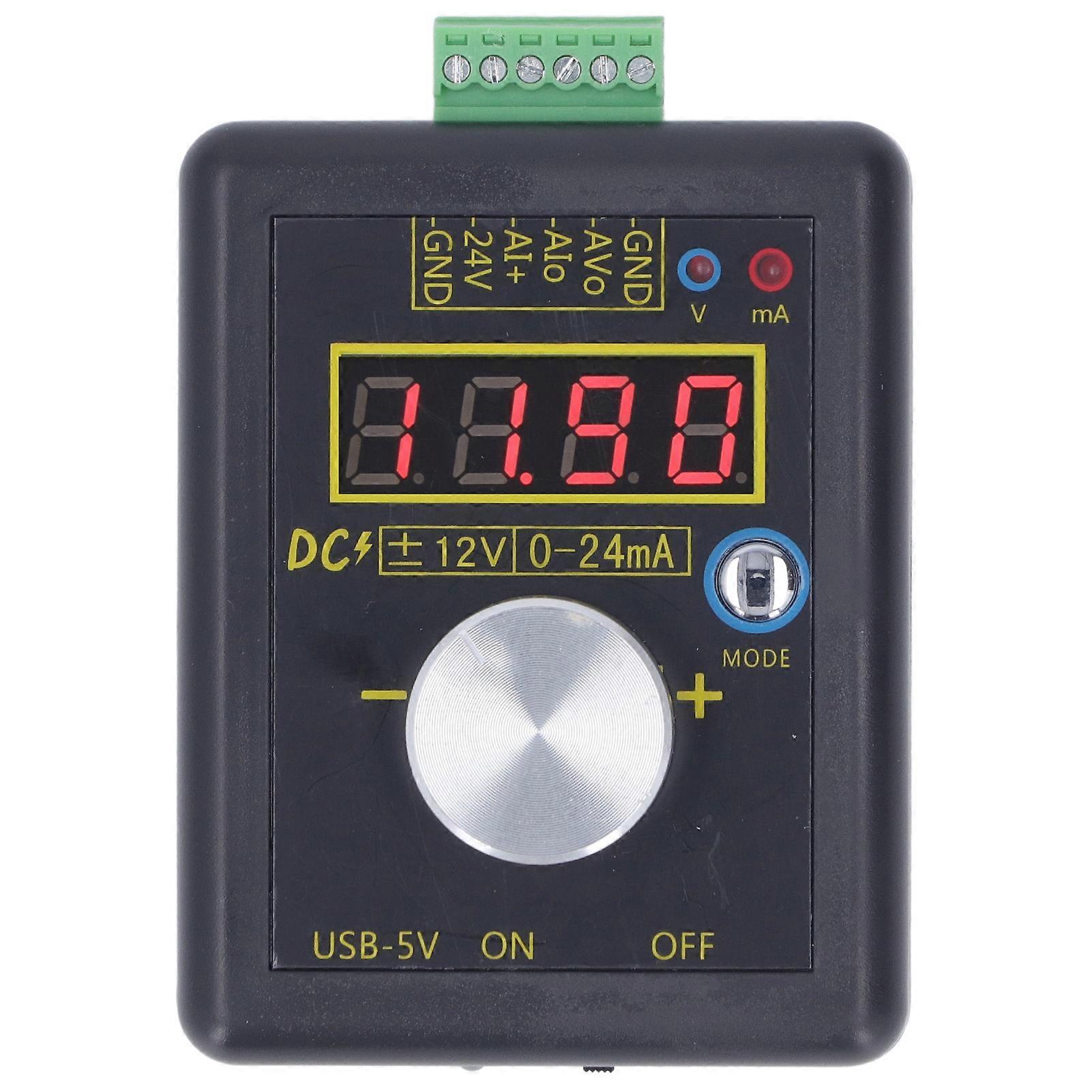 Signal Generator High Accuracy Handheld Current Voltage Analog Simulator Transmitter 0‑24mA