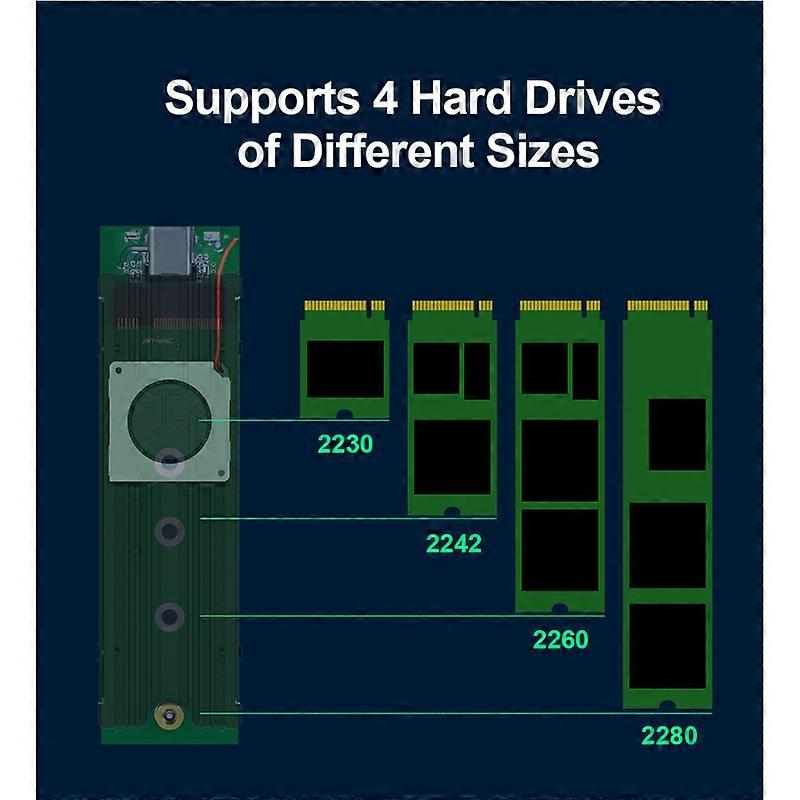 M.2 SSD NVMe Heat Sink M2 2280 Solid State Hard Disk