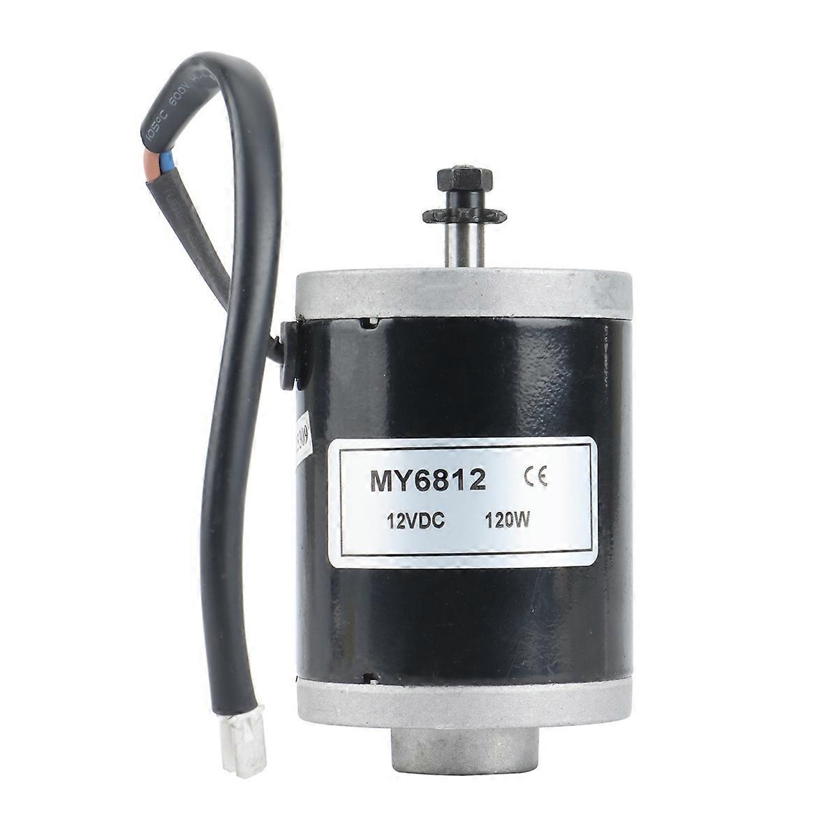 Brushed Motor MY6812 12V 120W High Speed Motor with Belt Pulley