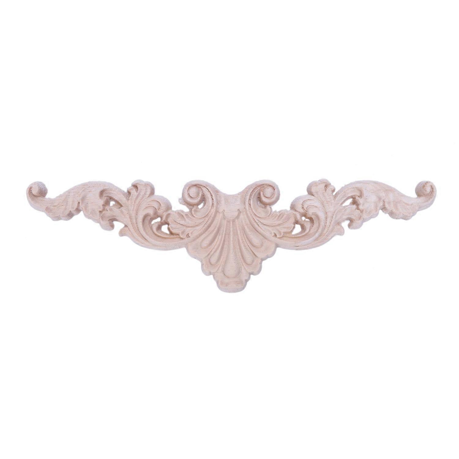 Ξυλόγλυπτο γωνιακό ένθετο Applique Πλαίσιο Decor Τύπος: 20*5cm
