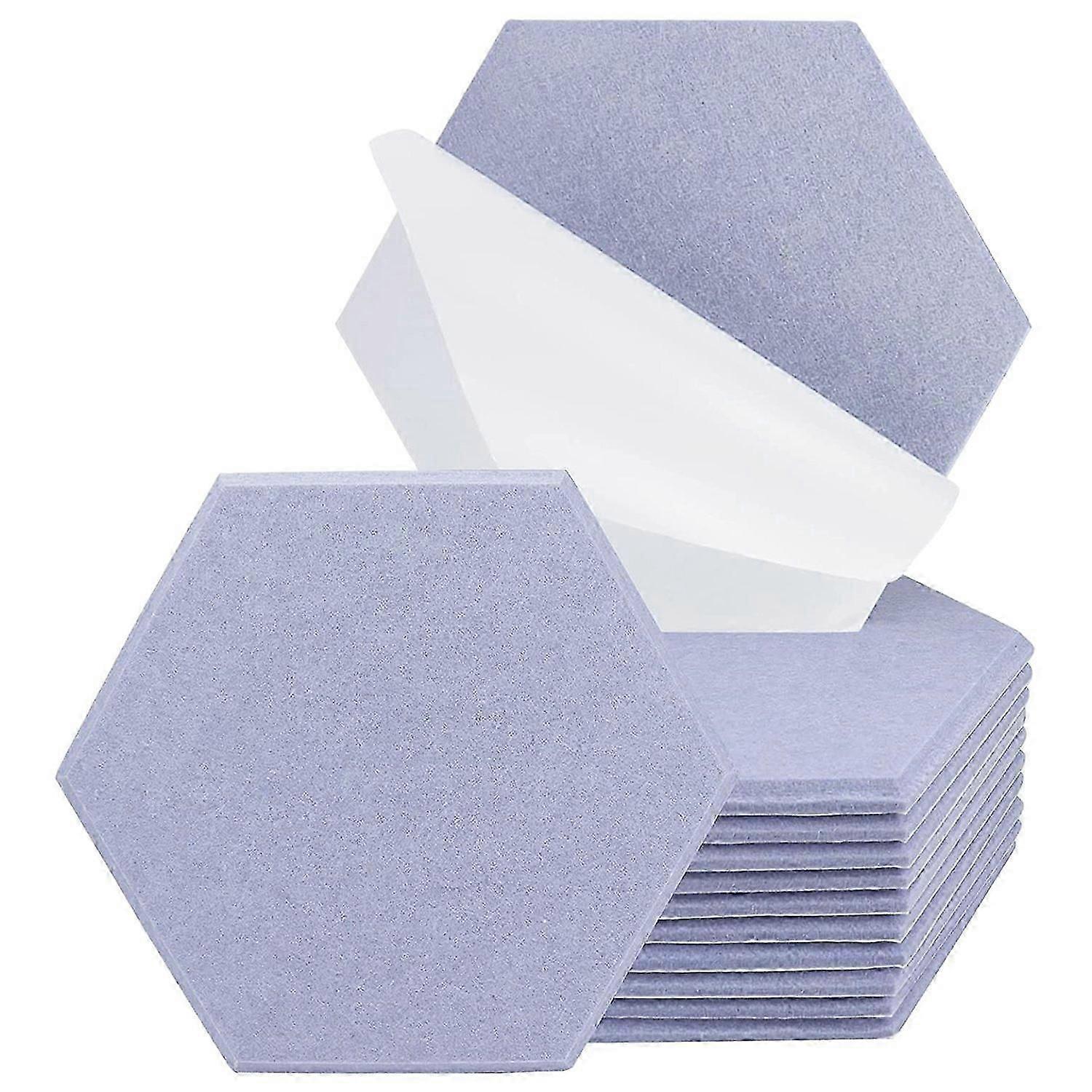12 Pack Acoustic Foam Panels Self-Adhesive Acoustic Panel -14.2X12.3X0.5 Inch Studio Wedge Tiles So