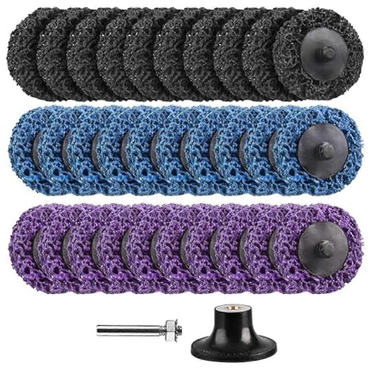 2In Quick Change Easy Strip Discs for Drills,Die Grinder Attachments