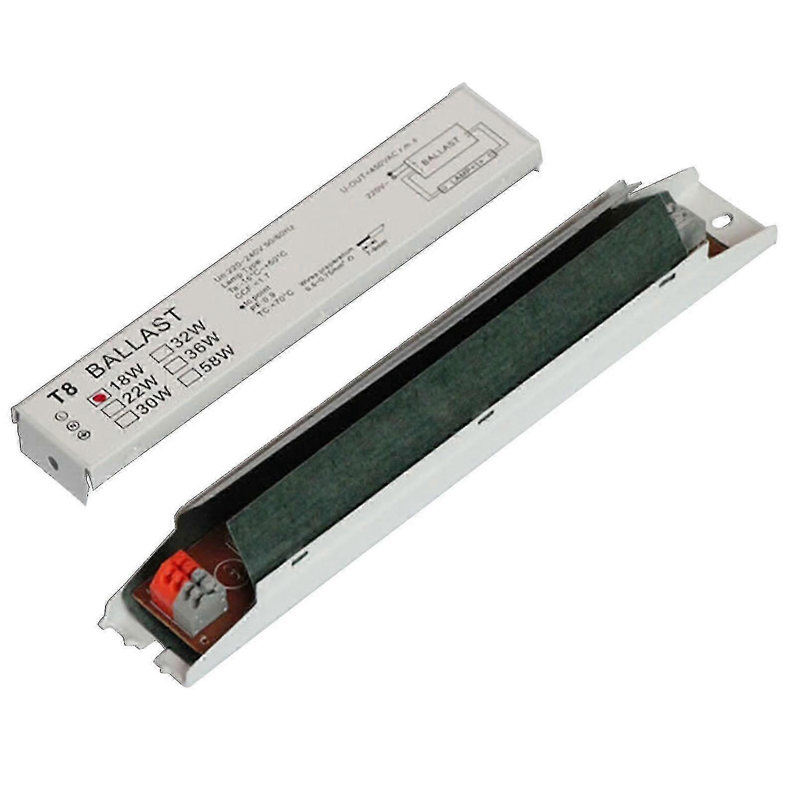 Reattore elettronico universale T8 1x 18w / 1x 58w adattatore per reattore per lampada fluorescente