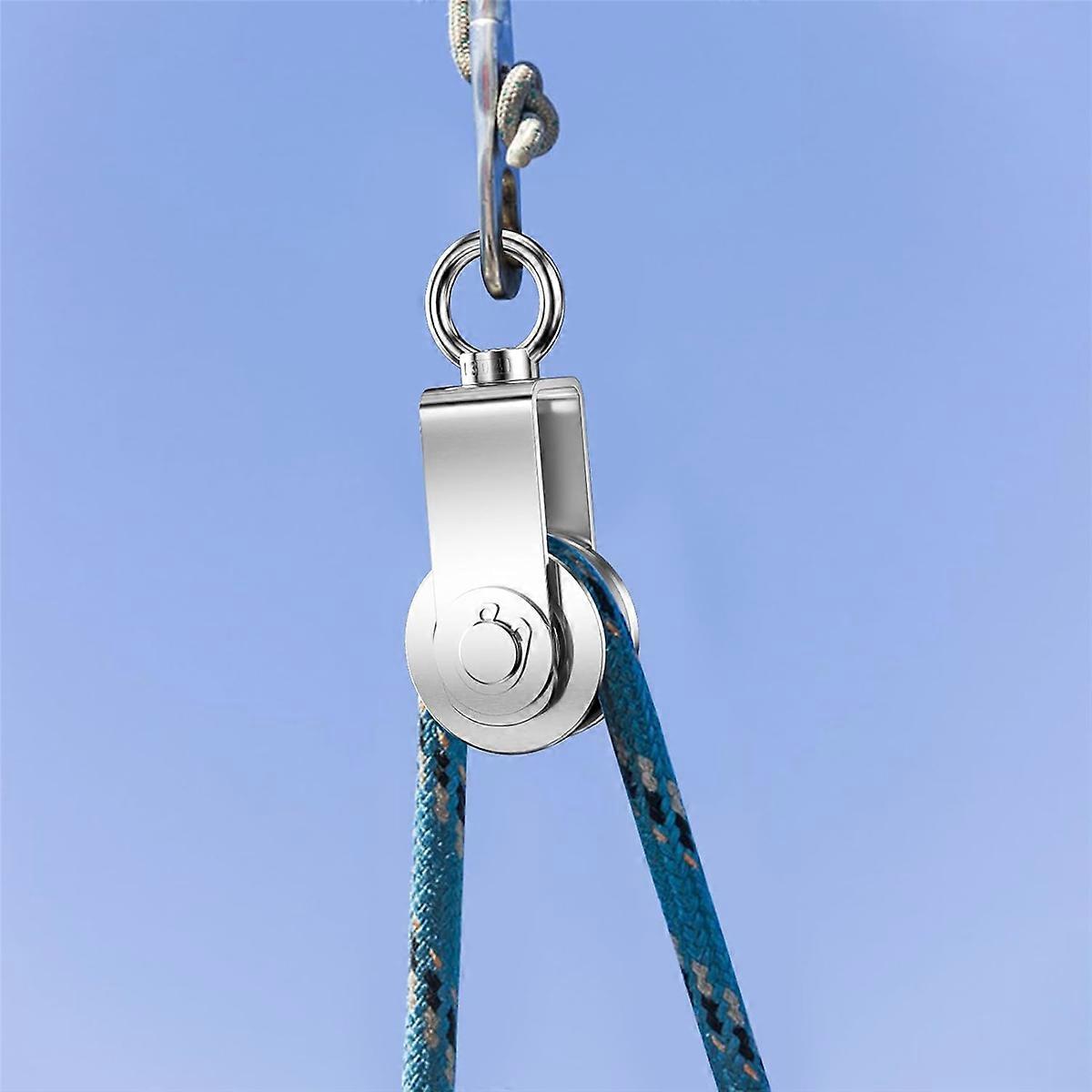 Cable Pulley Wheel Silence Rotation Traction Wheel,2Pcs