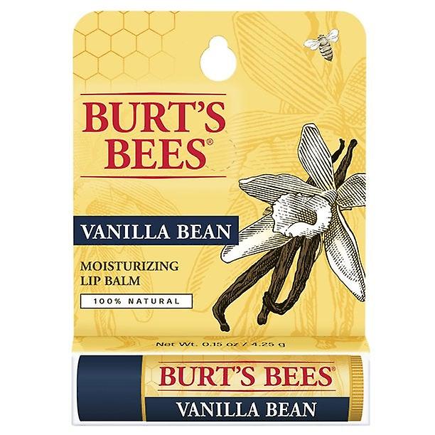 Burt's Bees Moisturizing Lip Balm, Vanilla Bean, 6 Count