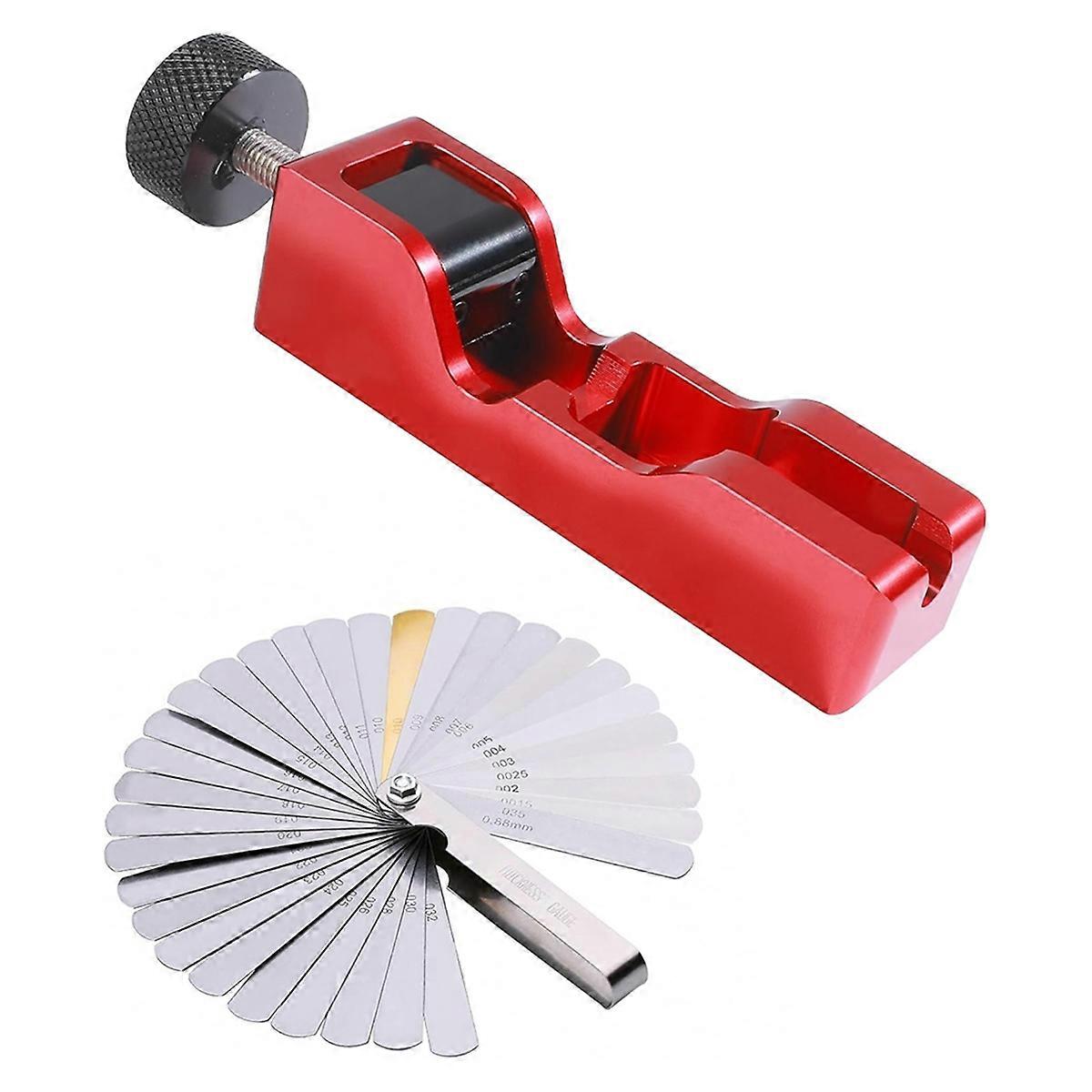 Spark Plug Tool,Car Tool,Spark Plug Gapping Tool with 32 Blade Steel Feeler Gauge,Car Accessories S