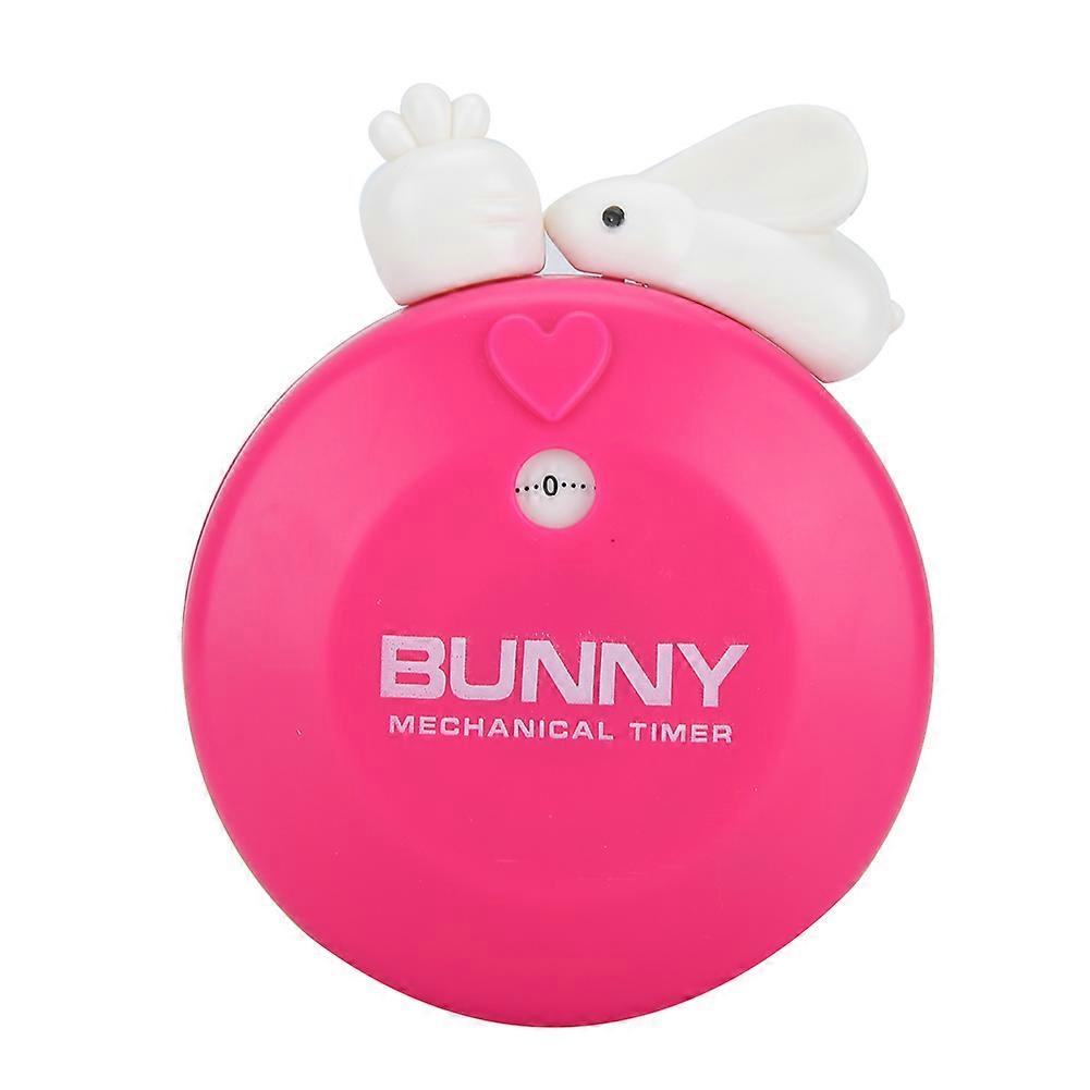 Cartoon Rabbit Mechanical Manual Kitchen Cooking Timer Alarm Reminder Timepiece Countdown Tool