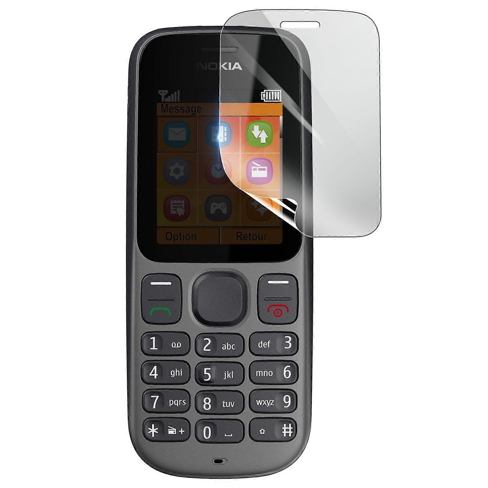 Shockproof Hydrogel Screen Protector for Nokia 100, Transparent