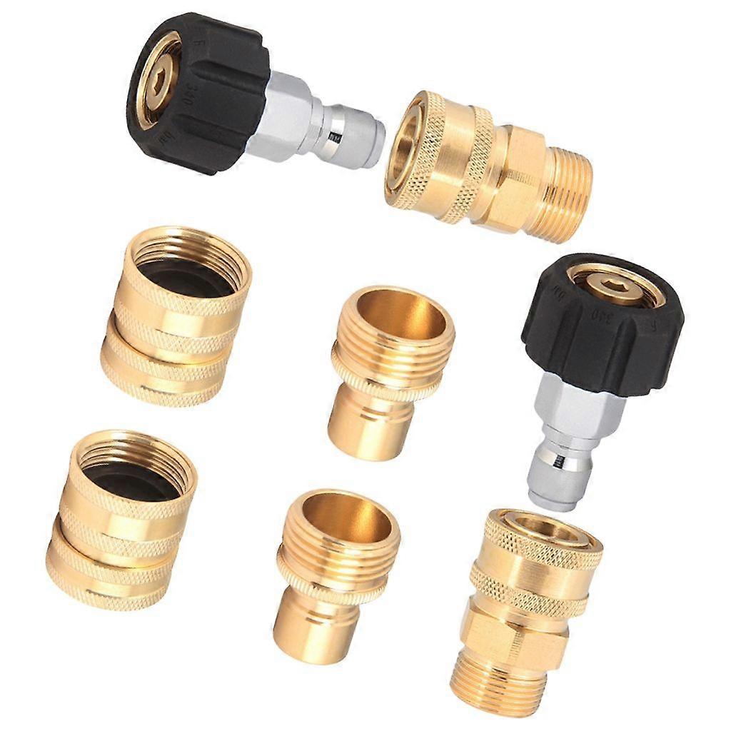 High Pressure Washer Quick Connect Set Pressure Cleaner Quick Coupler for Home