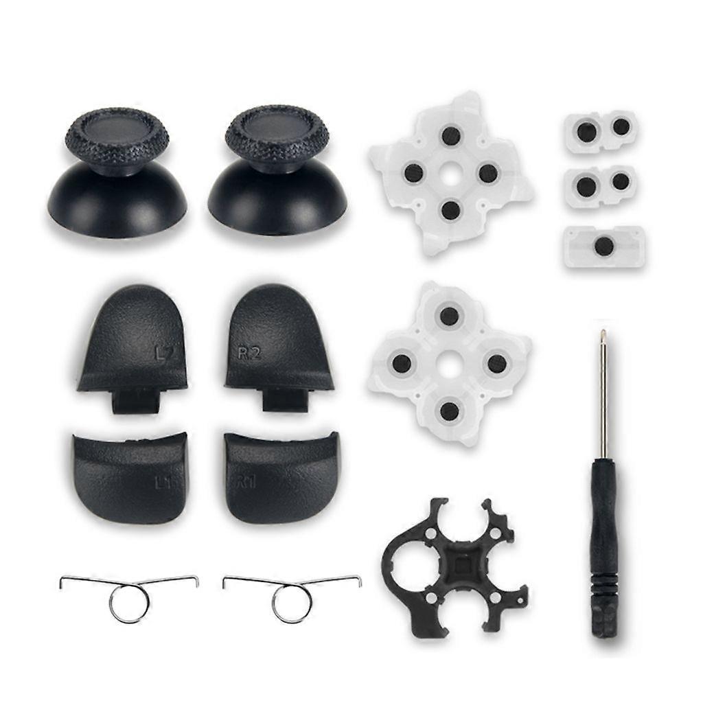 Controller Game Conductive Rubber RepairTilbehør til PS5-knap med 2 fjeder