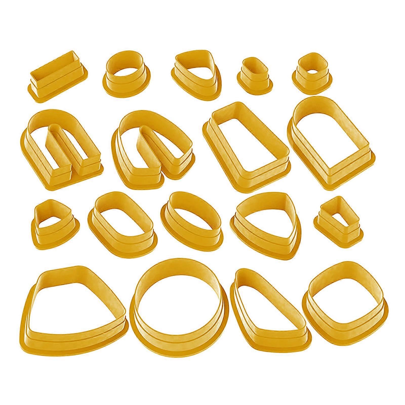 Clay Cutter for Jewelry Making Clay Pattern Cutting Molds Handmade Cut Molds Different Shape Clay Earring Cutter
