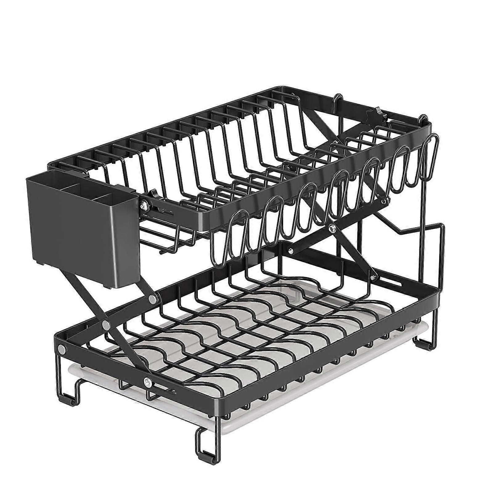 Collapsible Dish Drying Rack for Kitchen Counter