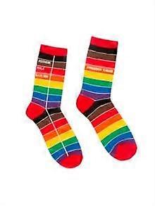 Library Card Pride Socks  Small by Out Of Print General merchandize Book