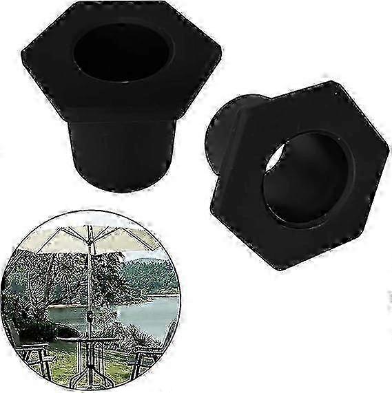 2-Pack Silicone Umbrella Hole Plug for Patio Tables