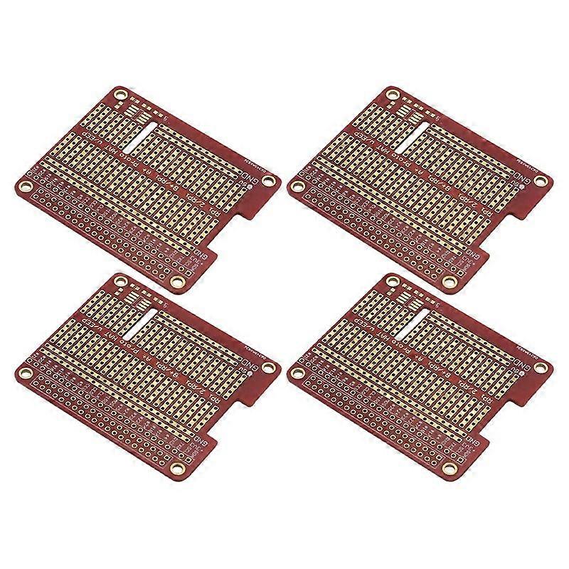 4Pcs DIY Prototype Hat Shield Extension Board for Raspberry Gpio Board with Screws for 3/2 Model B+