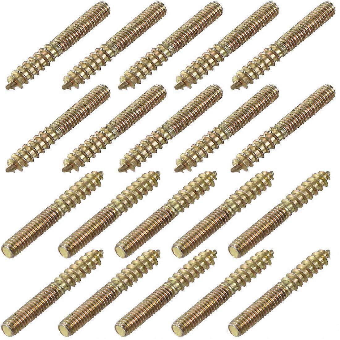 Bearings, Sensors, Tools and More - 20Pcs M4x30mm Hanger Bolt Double Headed Bolt Self-Tapping Screw for Furniture - Tools, Bearings, Sensors and More