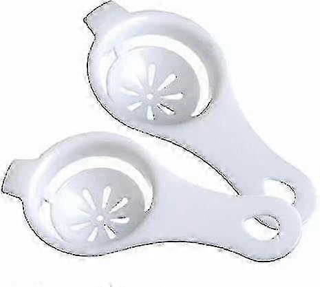 Jiawei 5x køkkenredskab gadget praktisk æggeblomme hvid separator (5stk) yhk