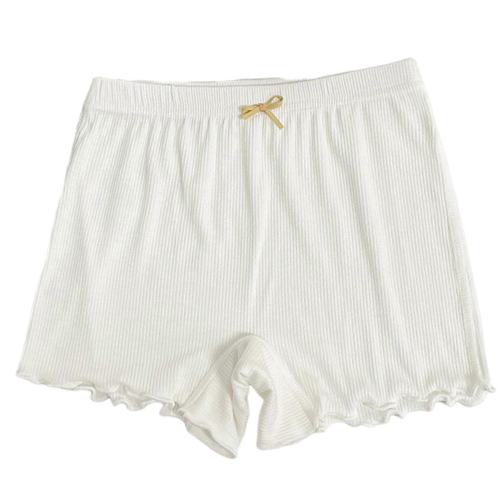 Fille Sous-vêtements Shorts pour 3-10Ans bambins Fille Culottes SkinFriendly Enfants Robe Sous-vêtements Boxers Sous-Vêtements pour Sports Blanc