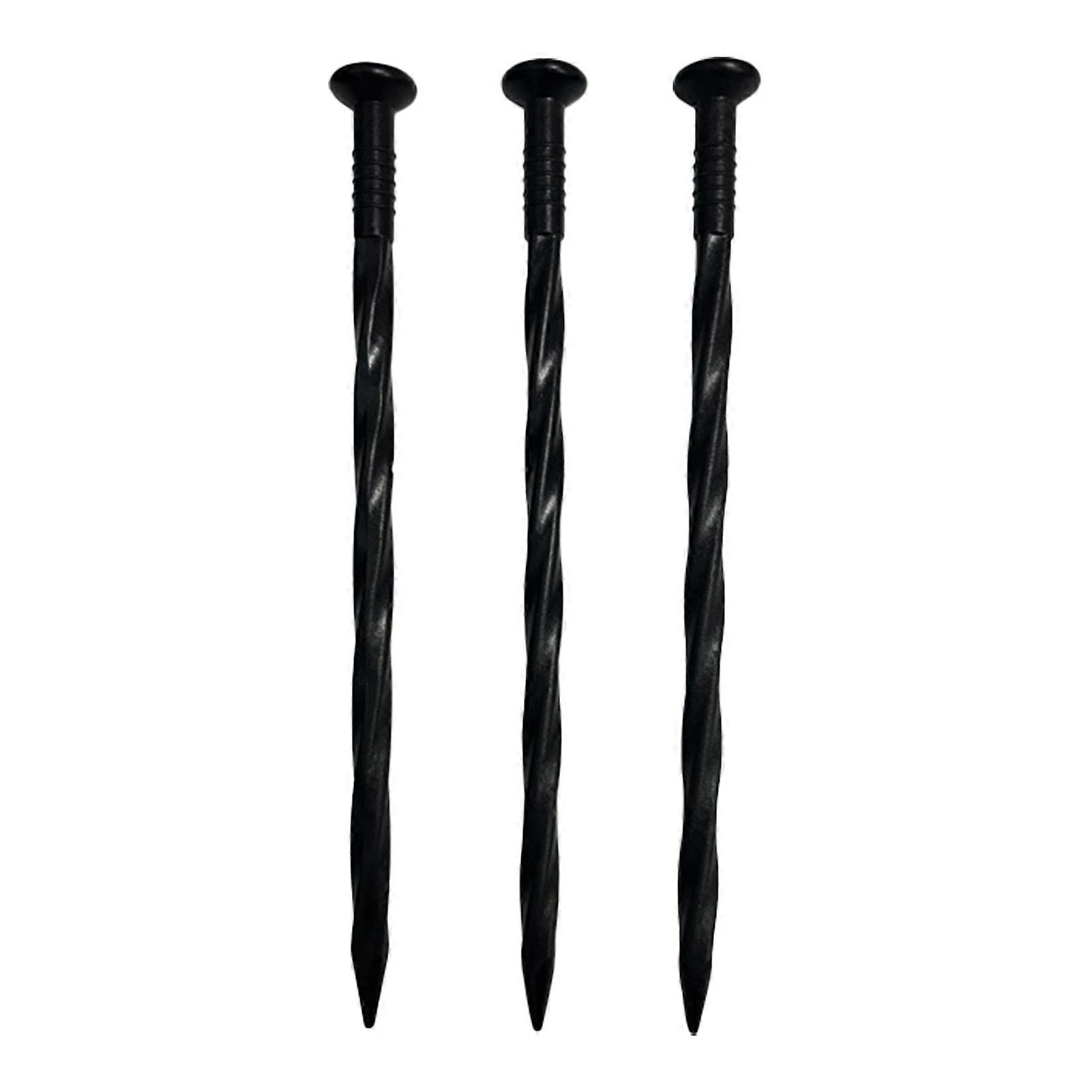 Garden Lawn Edging Fence Stakes Plastic Edging Easy Installation Nails