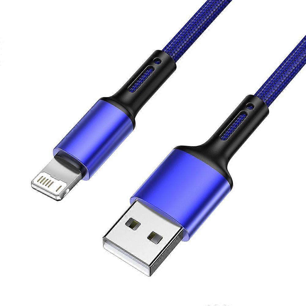 USB Fast Charging Cable for iPhone 14 13 12 11 pro Max Xs X SE 6 7 8 plus iPad with 3m Long Braided Cable for iPhone and iPad