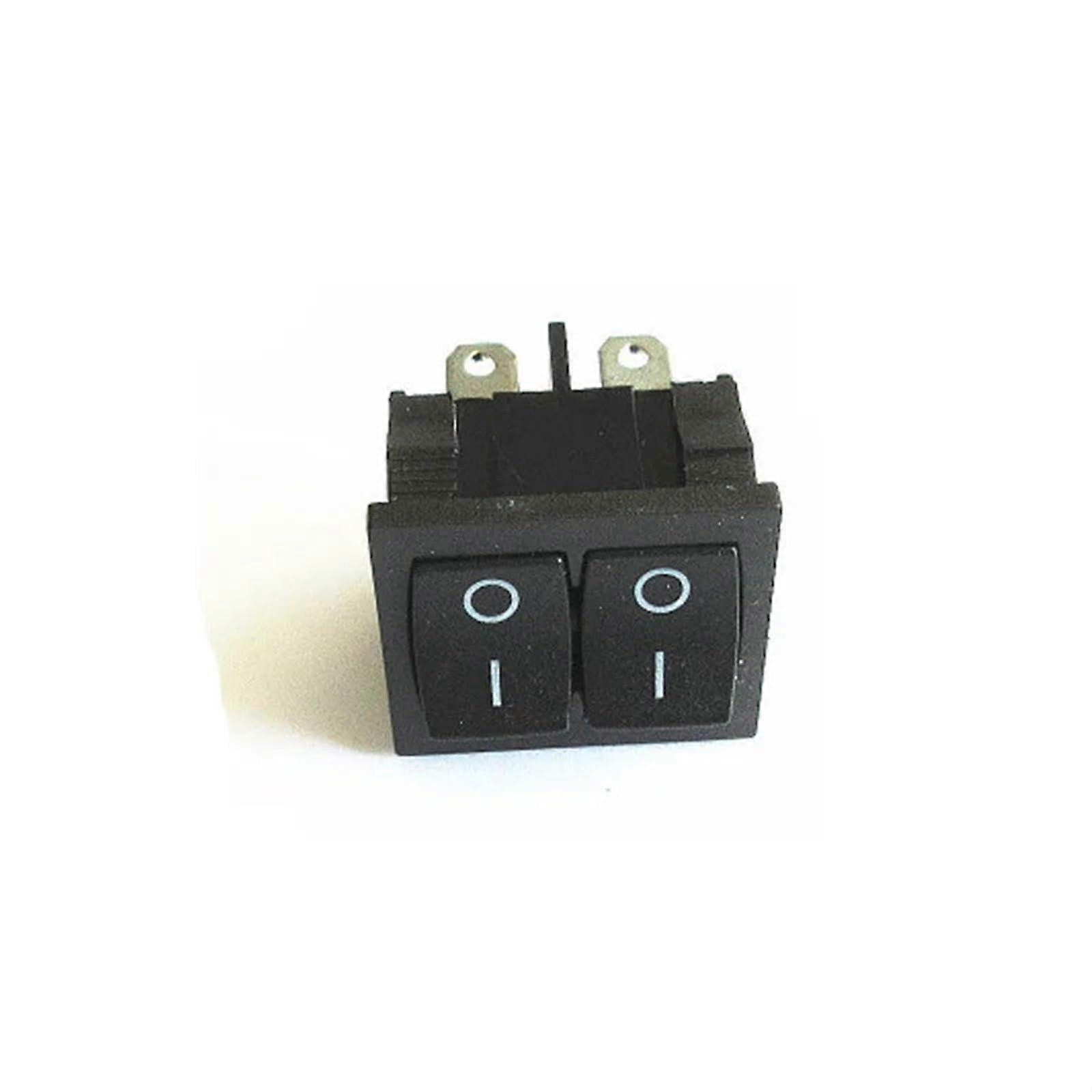 Power Switch Ship Type 2-Bit 3-Bit Button On On Off On LED Red Green 4PIN 6PIN KCD5 10Pcs