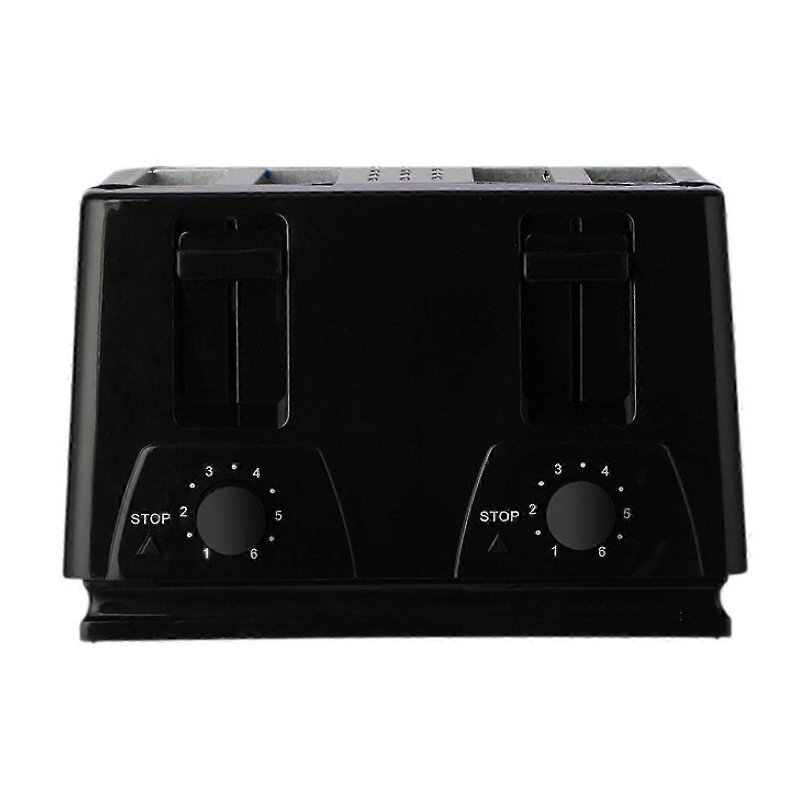 4-Slice Electric Toaster with Adjustable Browning Control, Automatic Waffle Maker for Breakfast