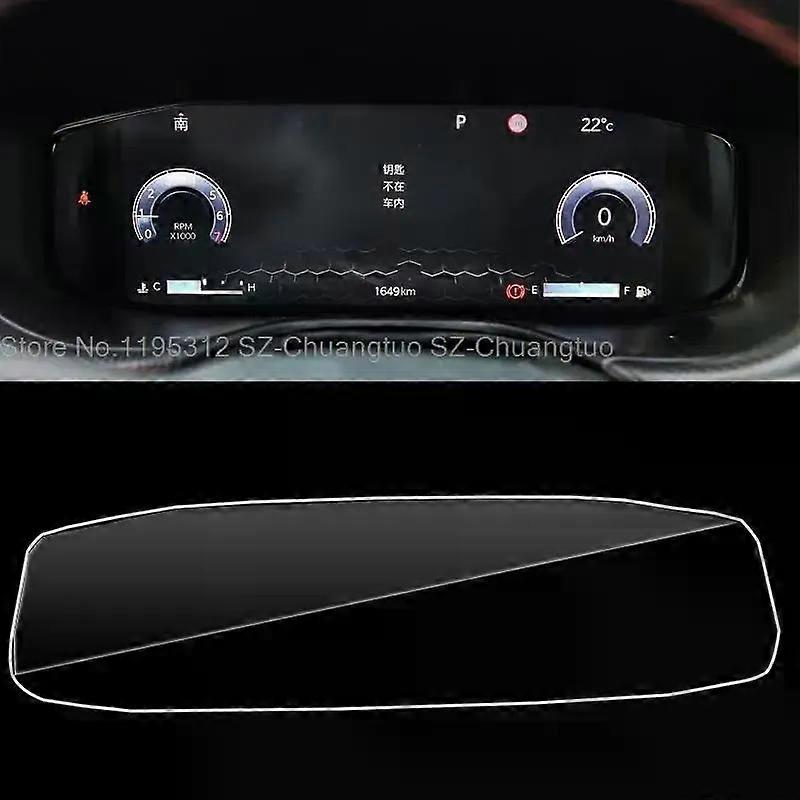 PET Film screen Protector compatible for Jeep compass 2021 2022 10.1 inch Car Instrument Panel Protector Dashboard Center Control
