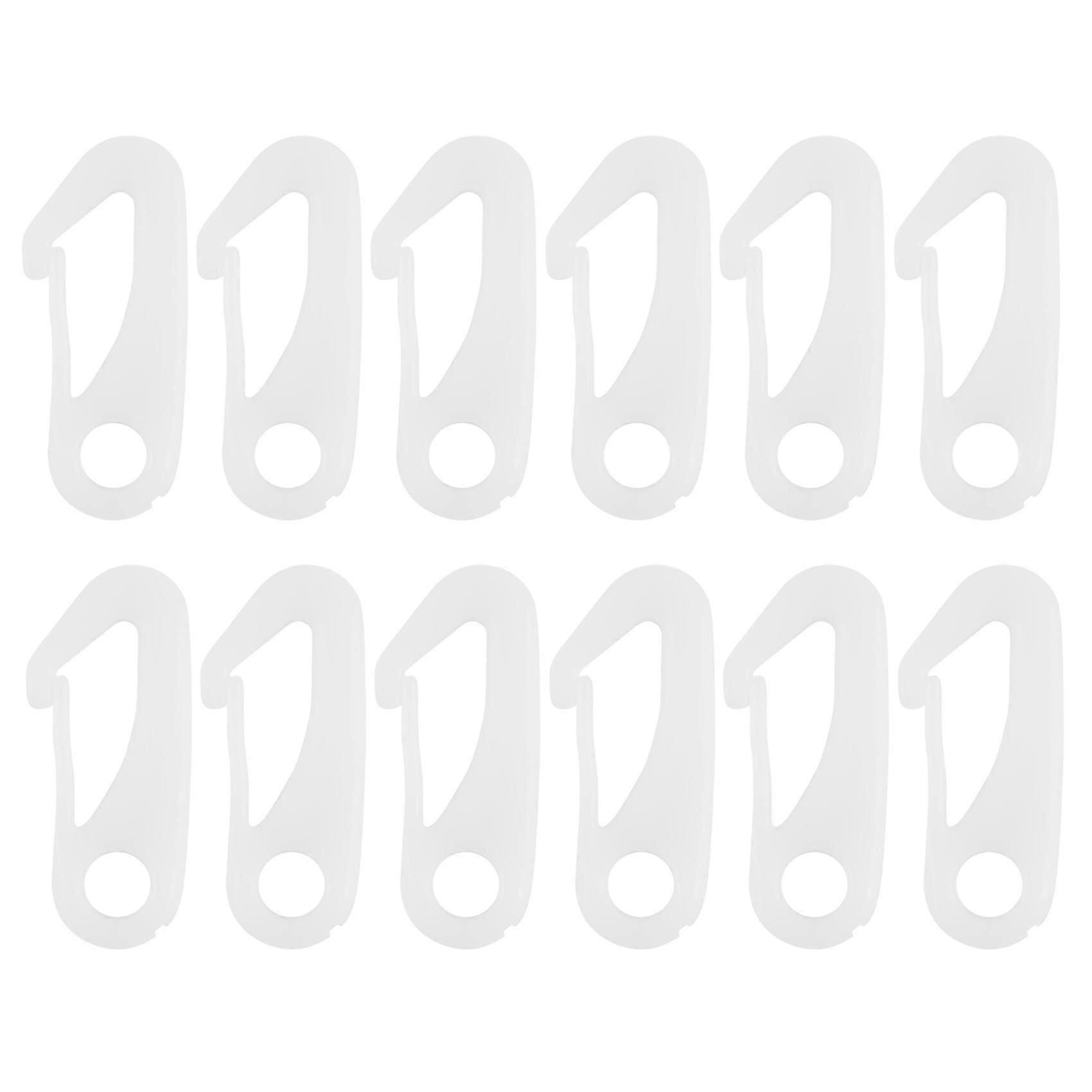 12Pcs Flag Pole Clip Snap Hooks Flag Clips Flag Pole Accessory - Attach Flags Hooks to Halyard Rope and Buckle The Flag