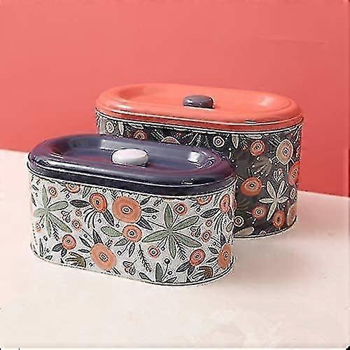 Cookie Snack Jars Biscuit Storage Tin Canister Cookie Jar Home Kitchen