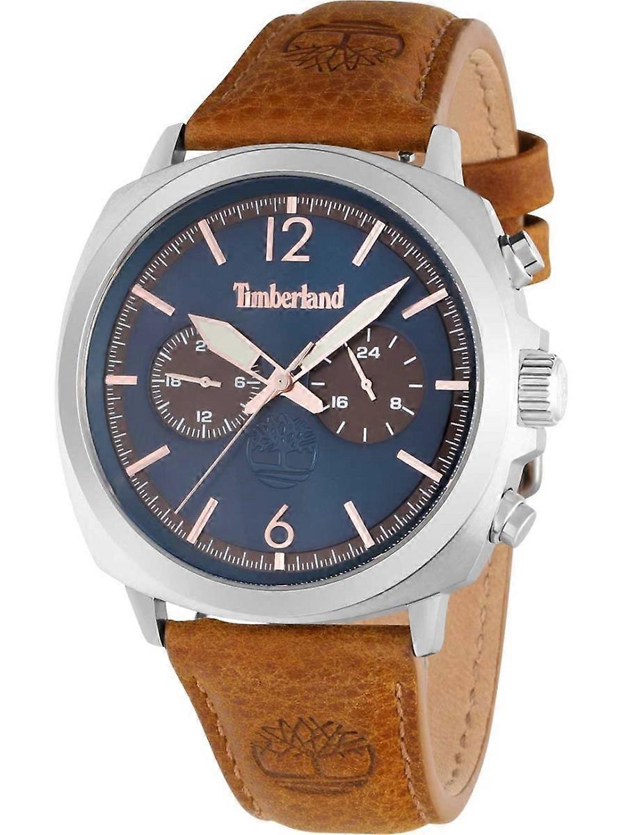 Timberland Brun Äkta Läder TDWGF0028204 Herrklocka