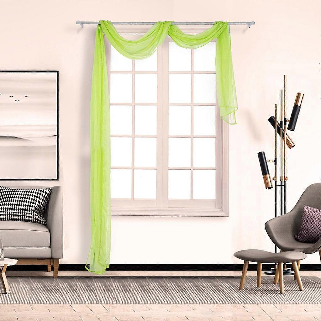 Voile Curtain Swags All Colours Pelmet Valance Net Curtains Voile Swag pp105