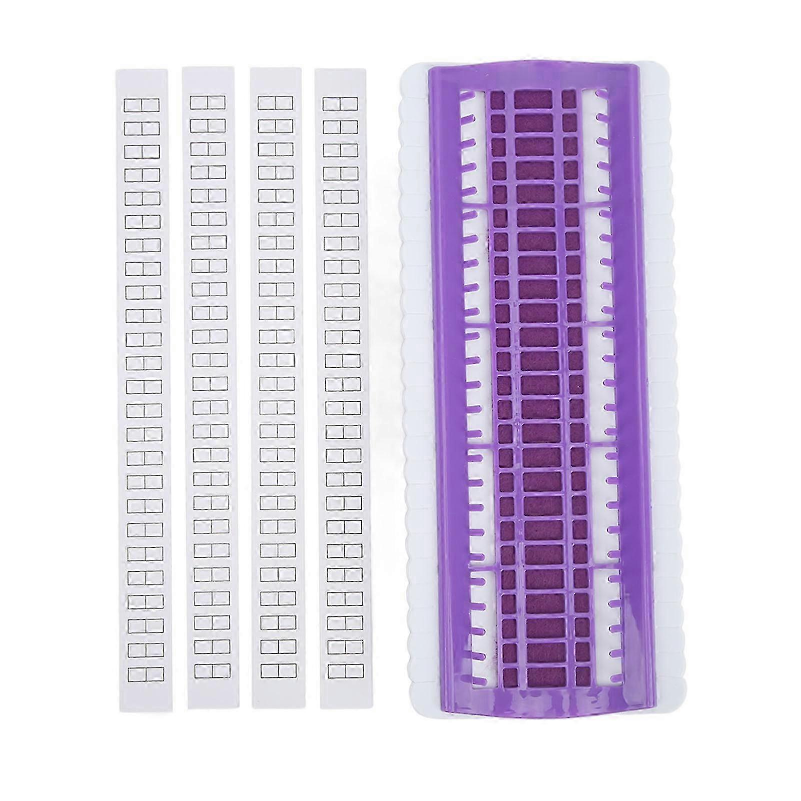 50 Positions Floss Organizer Prevent Knots Portable Floss Organizer Cross Stitch with 4 Replaceable Paper for Classification &My