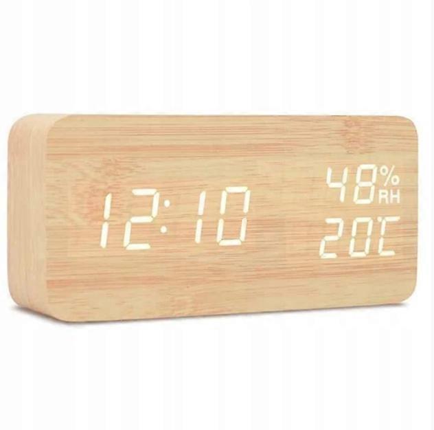 Rectangular Clock 15 Cm Digital Dial