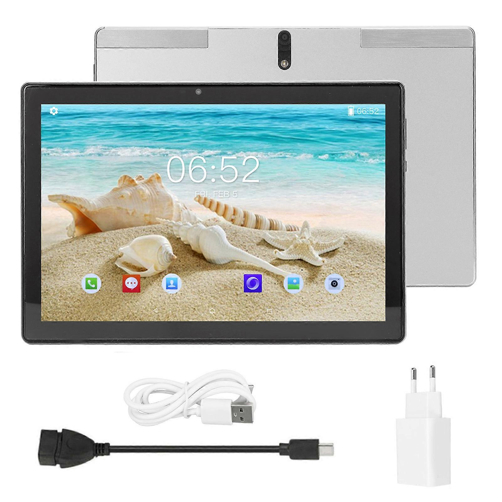 10.1in for Android8.1 Support 2.4G 5G WiFi 6GB 128GB 1920x1200 Resolution 8MP Front 20MP Rear 5000mAh 4G Calling Tablet