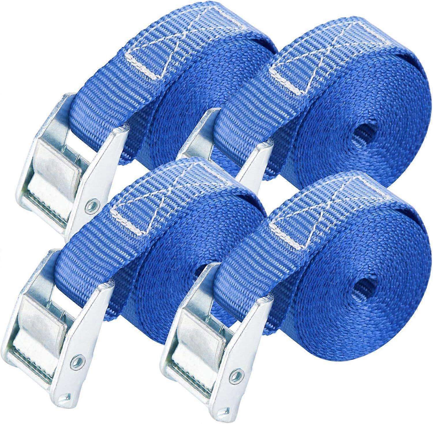 Lashing Straps ,with Adjustable Cam Buckle Cargo Tie Down with Protective Pad